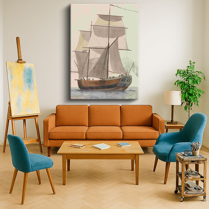 Ressam Kanvas Tablo 3